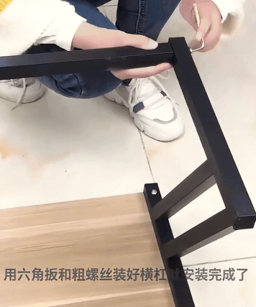 رف خشبي لفرن الميكروويف