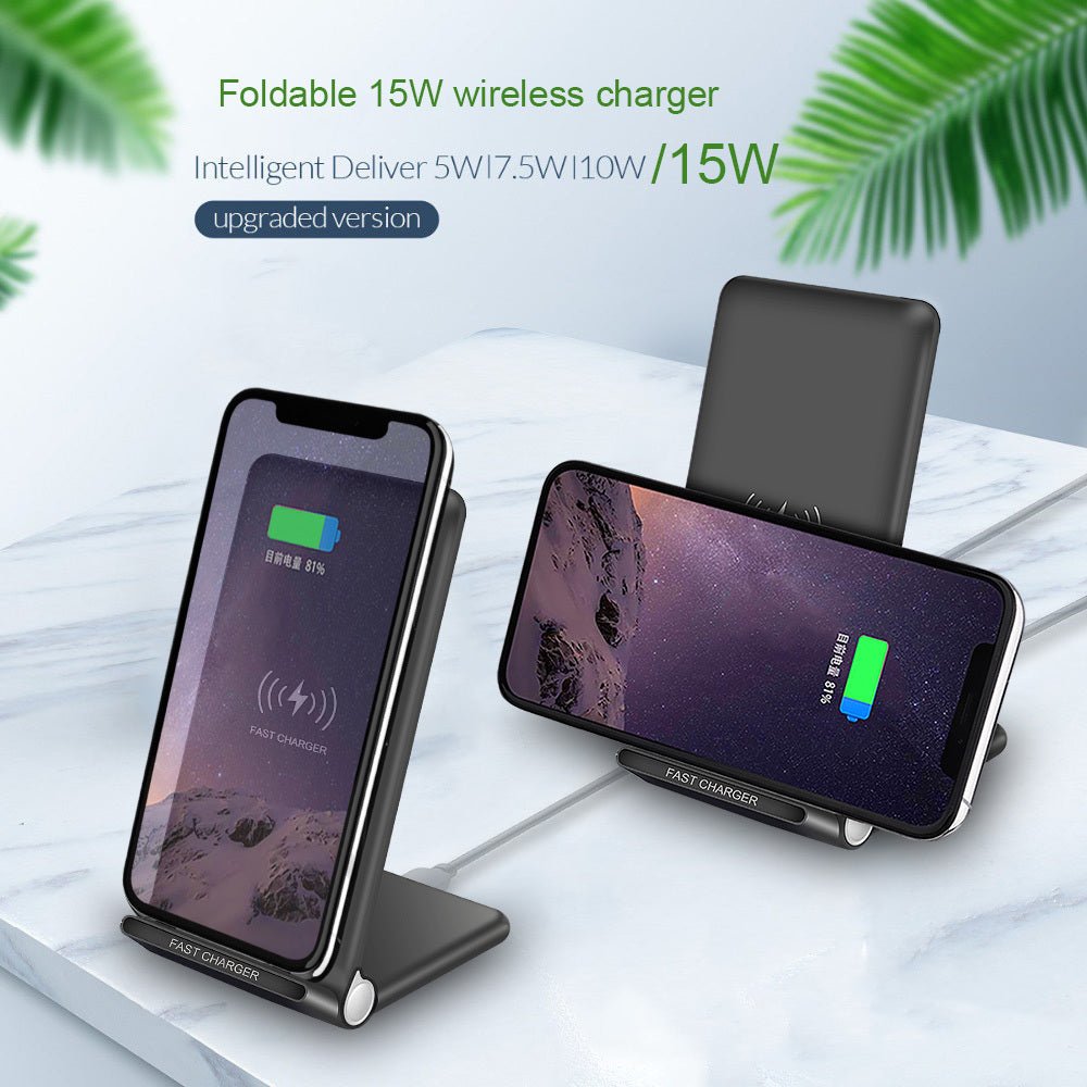 15W Folding Wireless Charger Stand - Zambeel