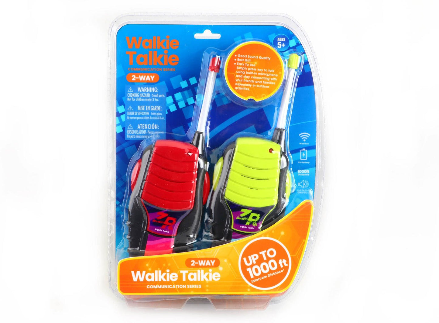 2 - Ways Kids Walkie Talkie - Zambeel