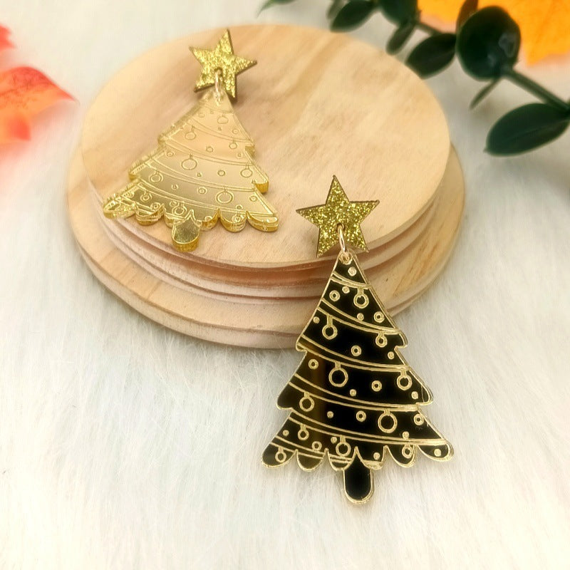 Christmas Soldier Gingerbread Man Earrings Simple