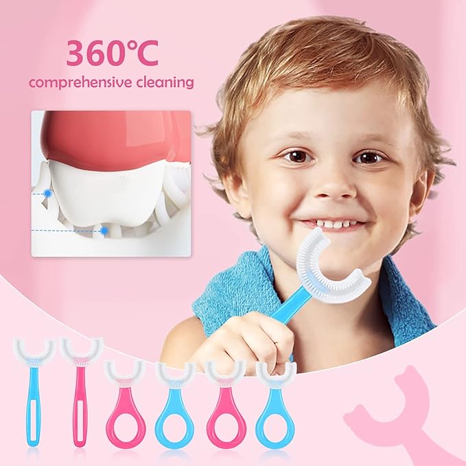 Kids UShaped Toothbrush Zambeel