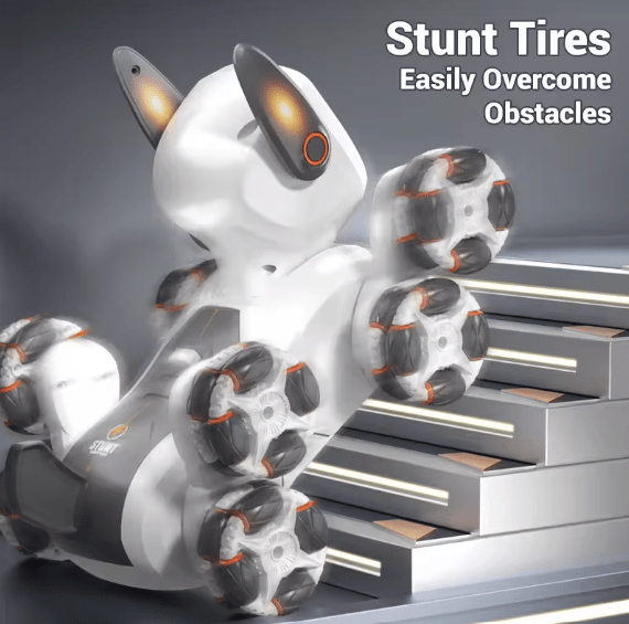 8‑Wheel Multi‑Functional RC Robot Dog - Zambeel