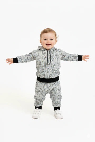 CBH Blue Letter Printed Winter Tracksuit