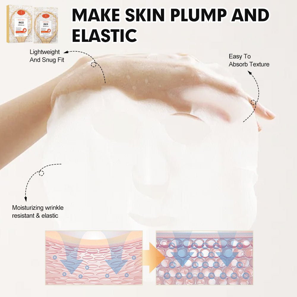 Aichun Beauty - Rice Whitening Facial Mask (Original) - Zambeel