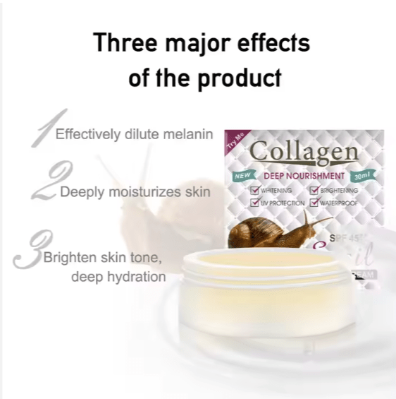 Aichun Beauty - Snail Whitening Cream - Zambeel