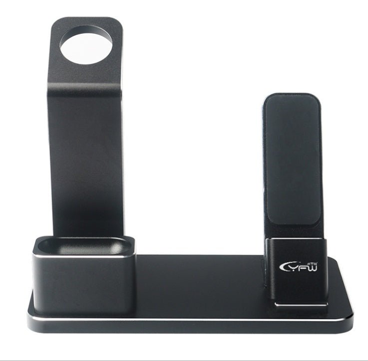 Amazon Hot Sale For Watch Headset Three - in - one Charging Bracket Metal Phone Bracket Desktop - Zambeel