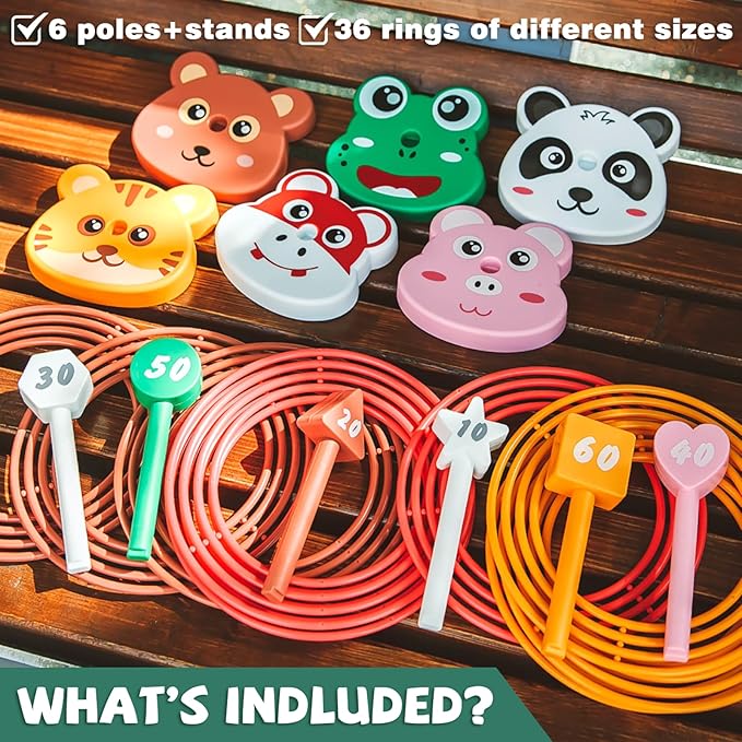 Animal Ring Toss Game - Zambeel