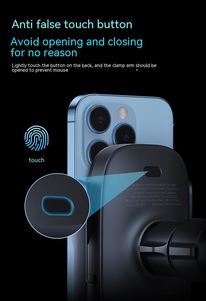 Automatic Car Phone Holder Wireless Charger - Zambeel