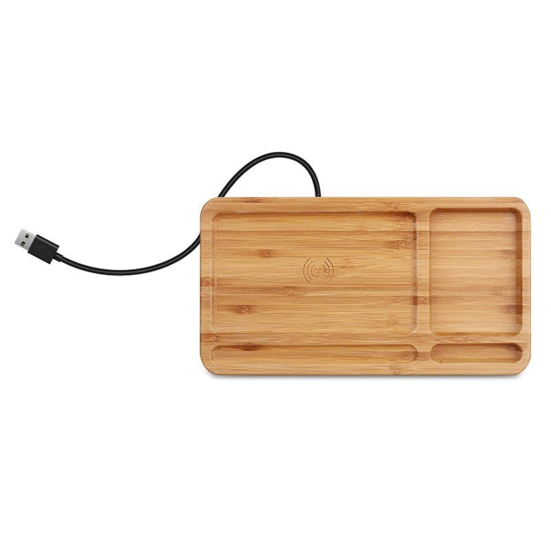 Bamboo Wood Wireless Charger - Zambeel