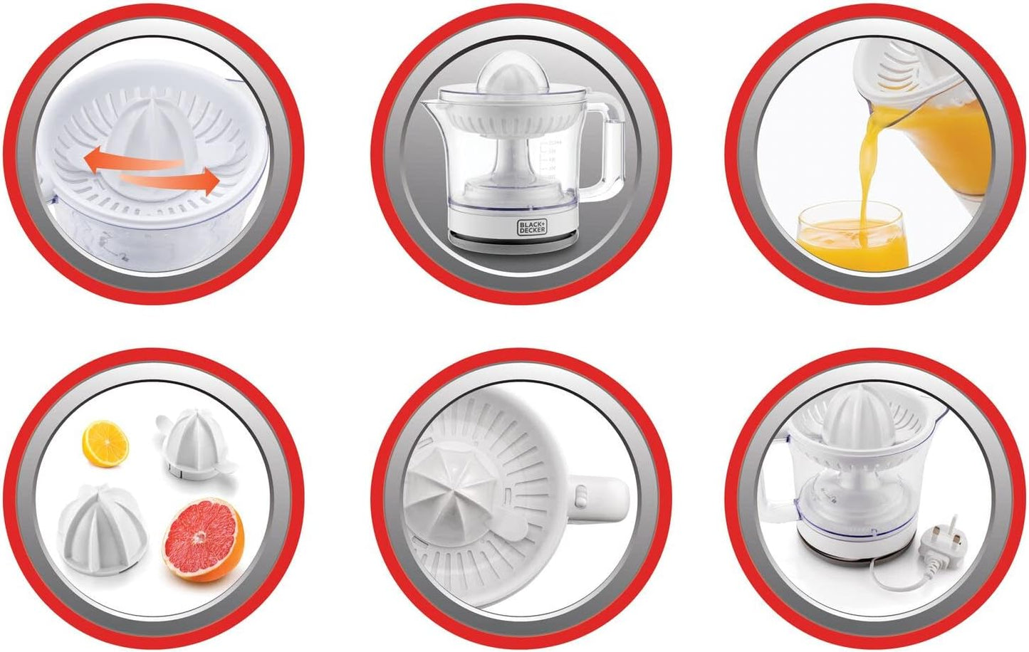Black + Deckar - Citrus Juicer (CJ675 - B5)Β© - Zambeel