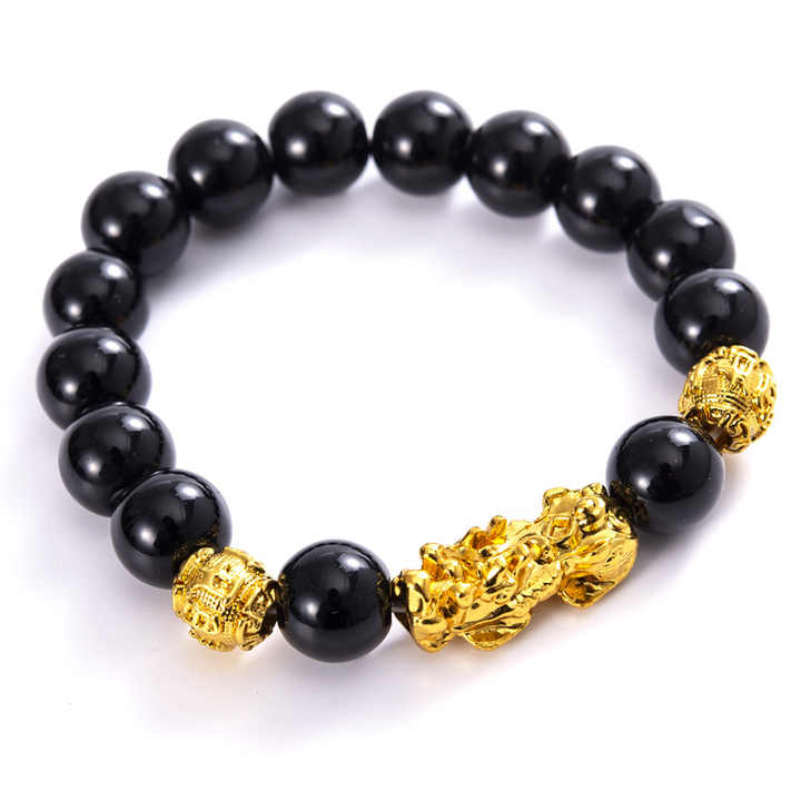 Black Obsidian Pixiu Bracelet - Zambeel