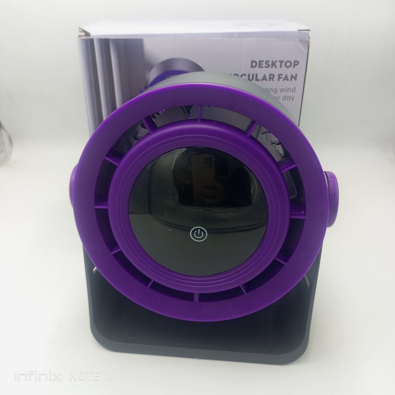 Bladeless Desk Fan with Digital Display - Zambeel