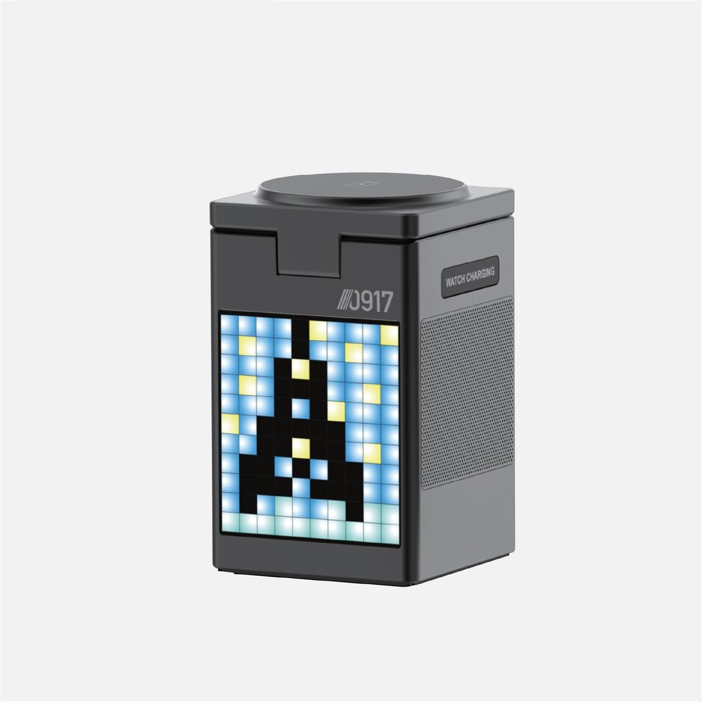 Bluetooth Speaker with Wireless Charger © - Zambeel