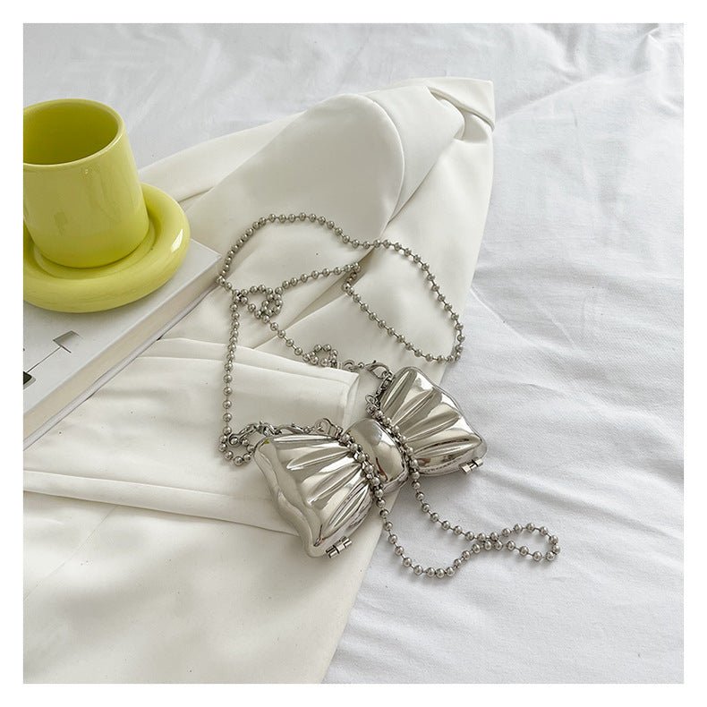 Butterfly Metal Lipstick Pack Women's Fashion Advanced Mini Chain Crossbody - Zambeel