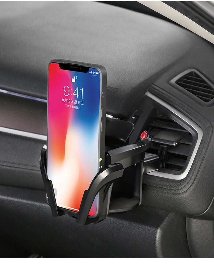 Car Air Outlet Mobile Phone Holder Multifunctional Beverage Holder - Zambeel