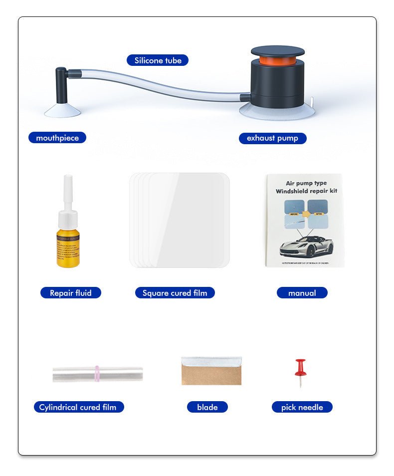 Car Windshield Crack Repair Tool - Zambeel