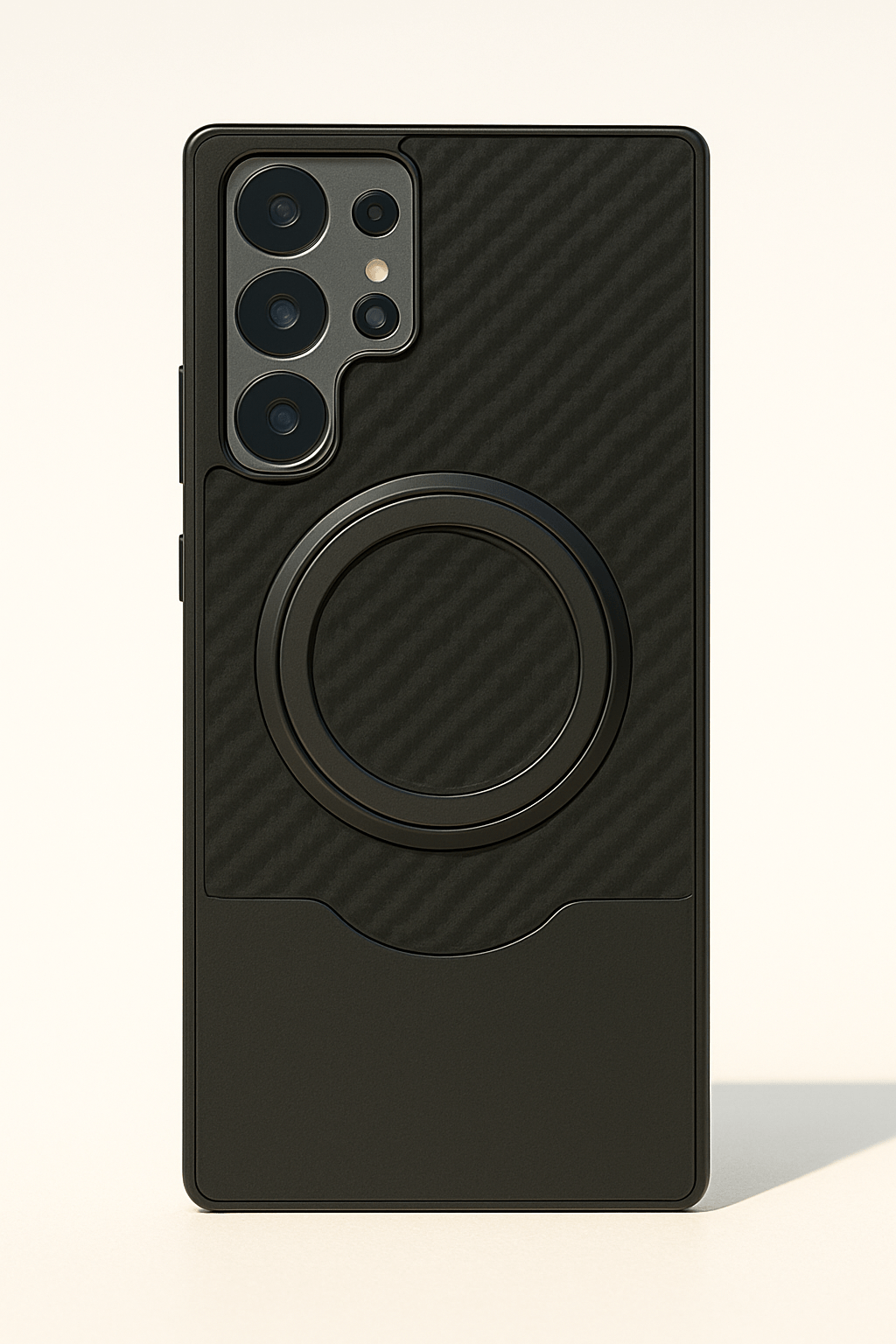 Carbon Fiber Magnetic Ring Case - Zambeel