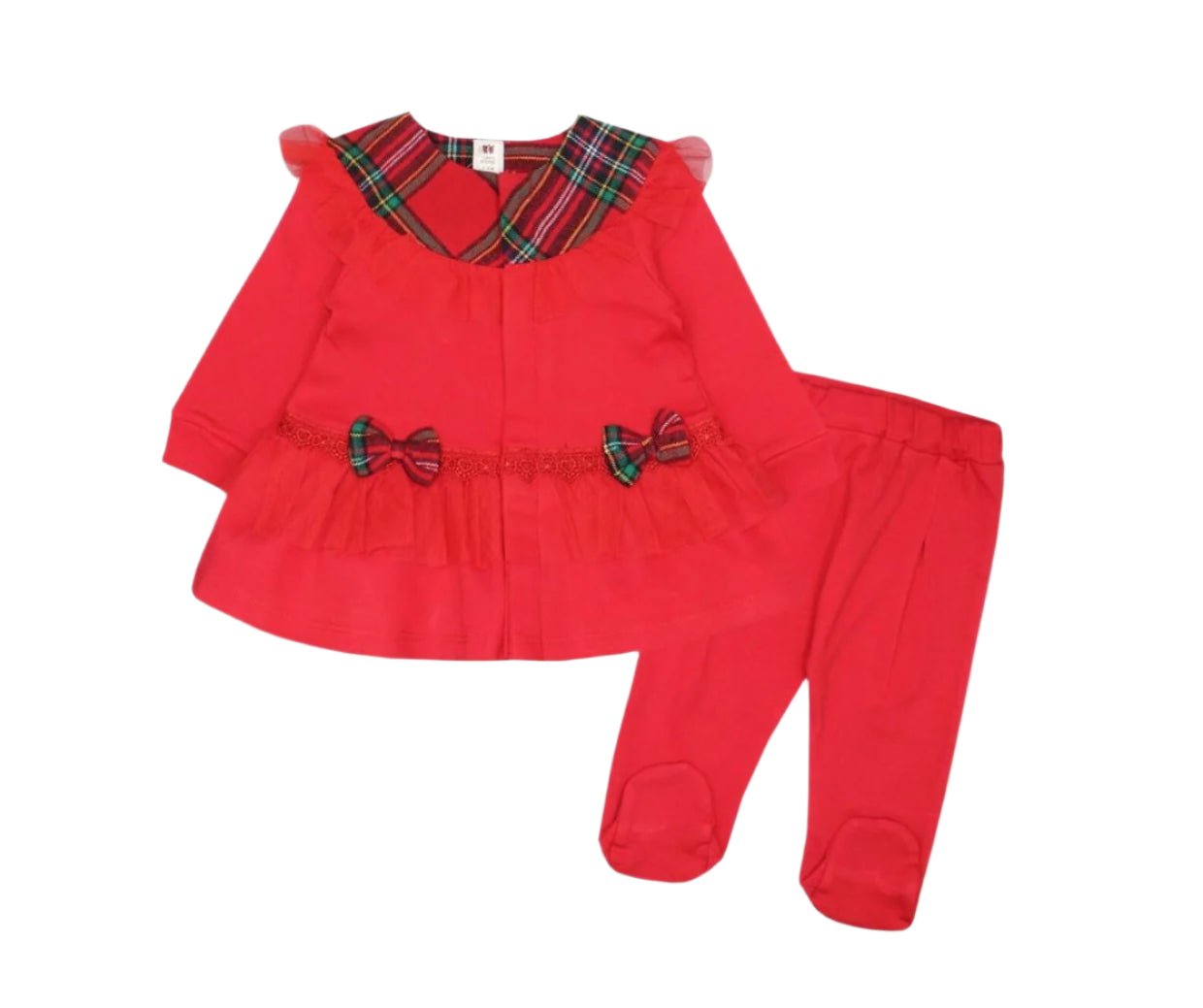 Collar Top With Frock - Zambeel