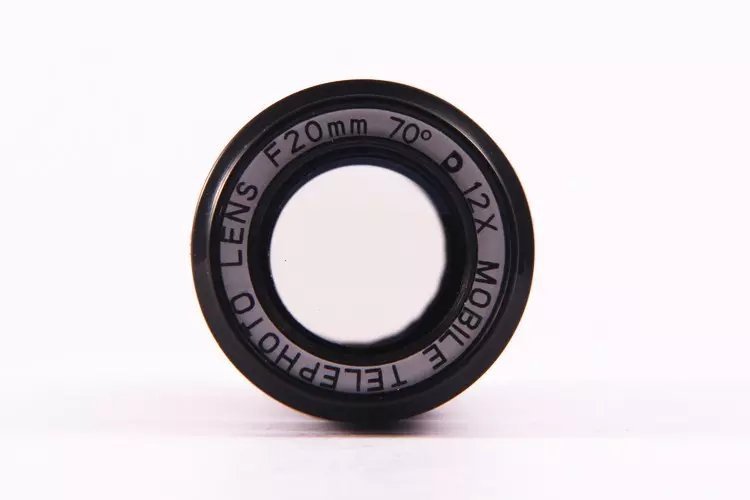 Compatible with Apple , Apple Samsung Mobile Zoom Lens Clip Universal 70 Degree 12 Times Wide Angle High Definition Green Film Optical Glass Lens - Zambeel