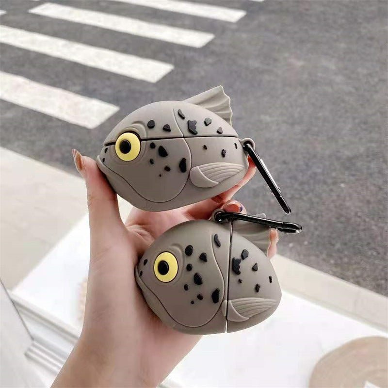 Creative Salmon Head Bluetooth Headset Protective Case - Zambeel