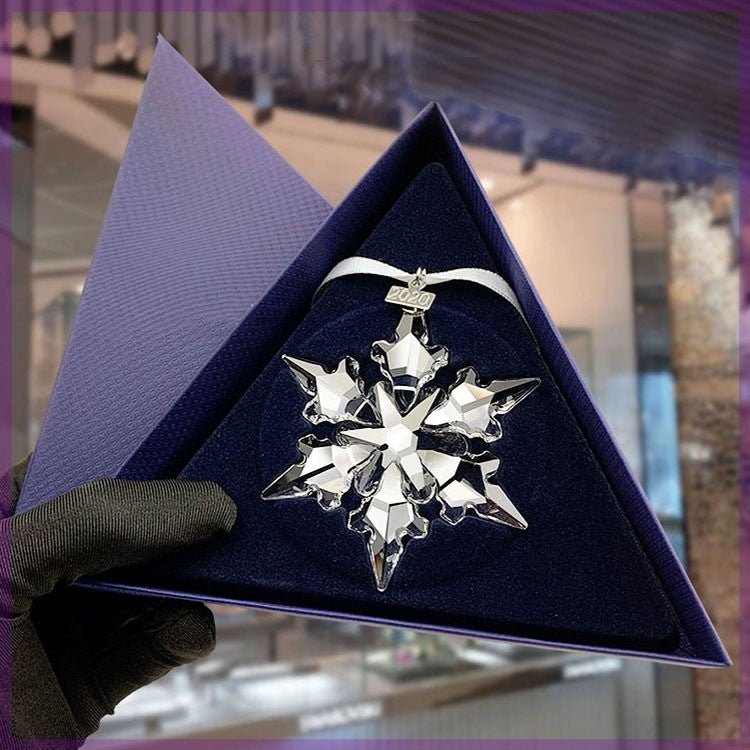 Crystal Snowflake Car Hanging Car Ornaments Car Pendant - Zambeel