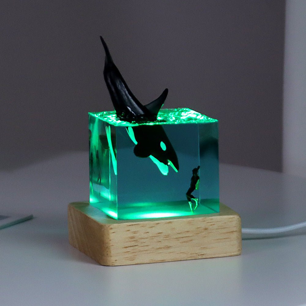 Cube Decoration Luminous Mini Small Night Lamp - Zambeel