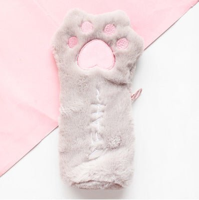 Cute Plush Cat's Paw Bag - Zambeel