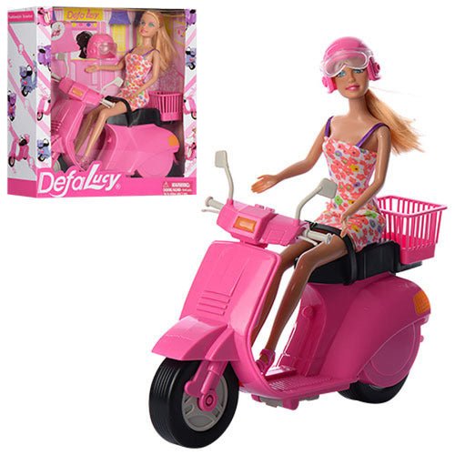 Defa - Doll with Scooter - Zambeel