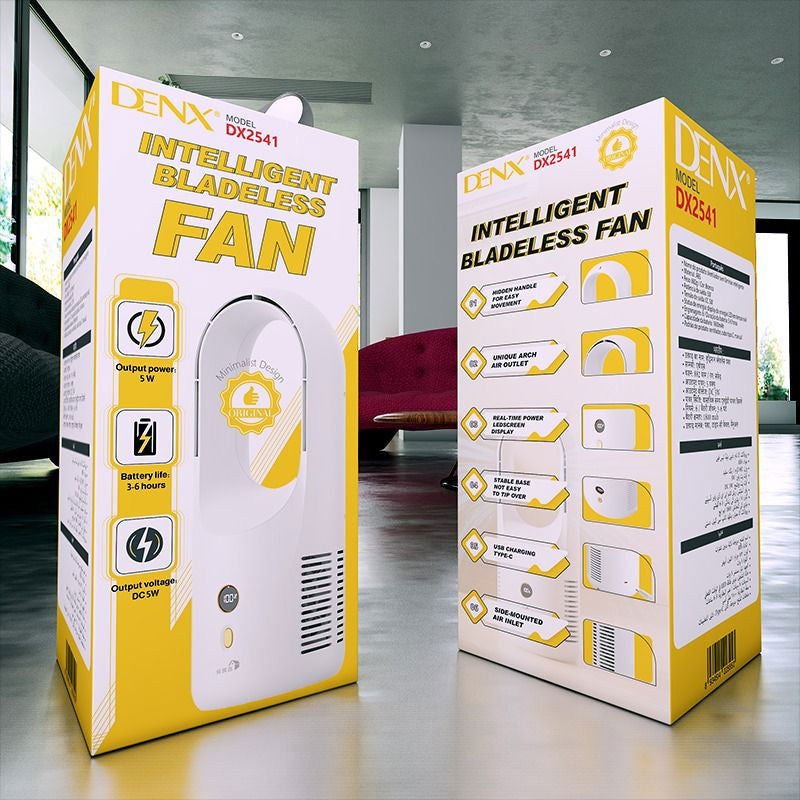 Denx - Intelligent Bladeles Fan - Zambeel