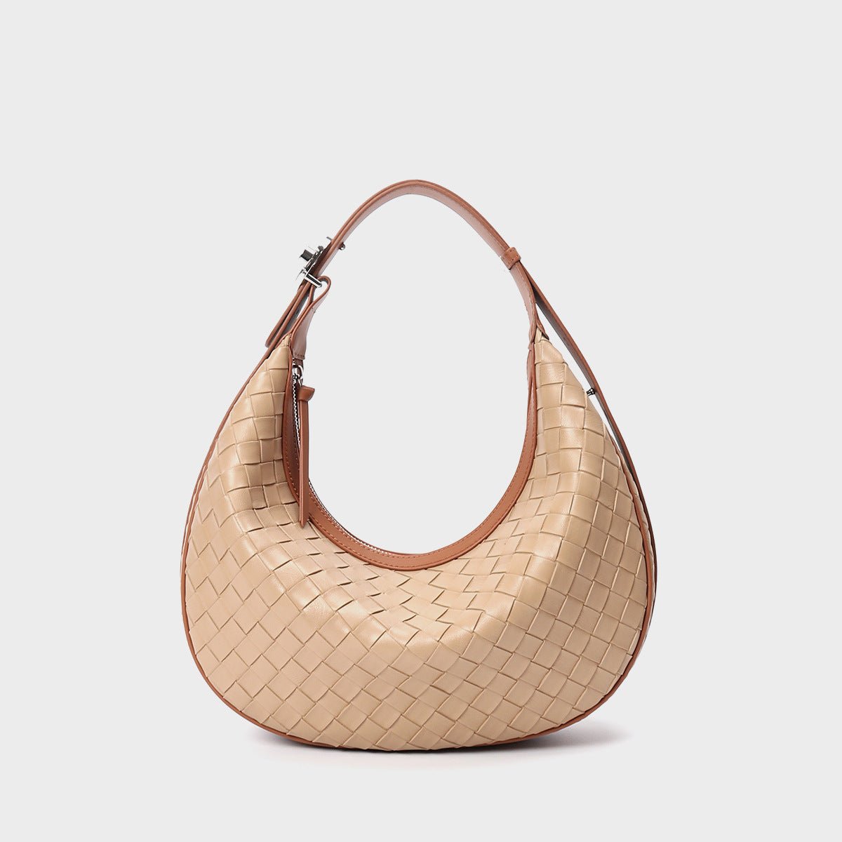 Design Niche Genuine Leather Bag Women's Woven - Zambeel