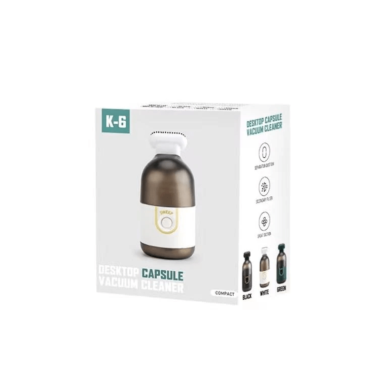 Desktop Capsule Vacuum Cleaner (K - 6) - Zambeel
