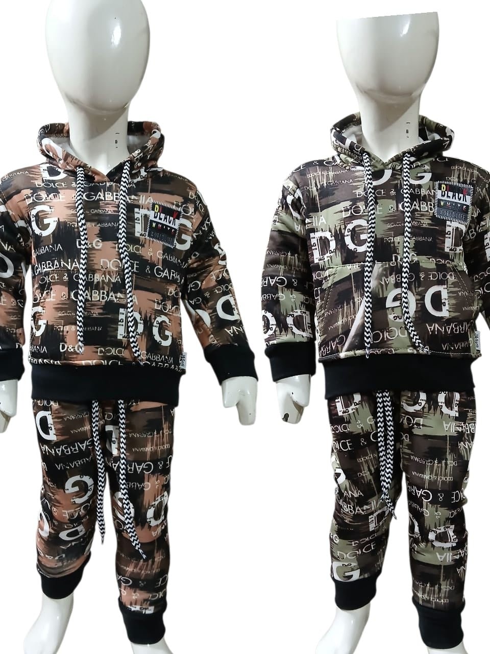 D&G Kids All - Over Print Tracksuit - Zambeel