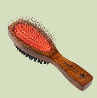 Double Sided Wooden Hair Brush (798) - Zambeel