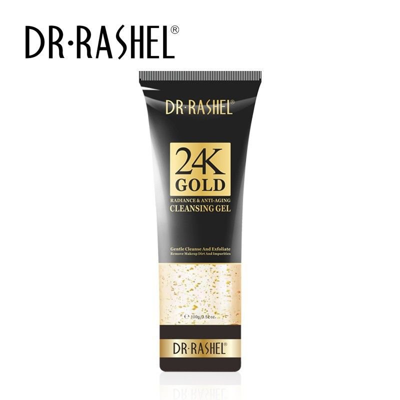 Dr Rashel - 24K Gold Radiance & Anti - Aging Eye Serum & Cleansing Gel - Zambeel
