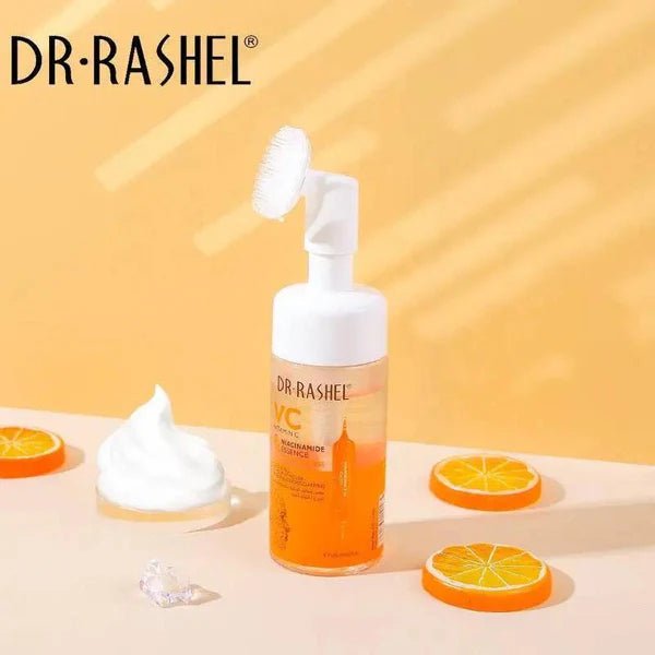 Dr Rashel - VC & Niacinamide Cleansing Mousse & Primer Serum - Zambeel