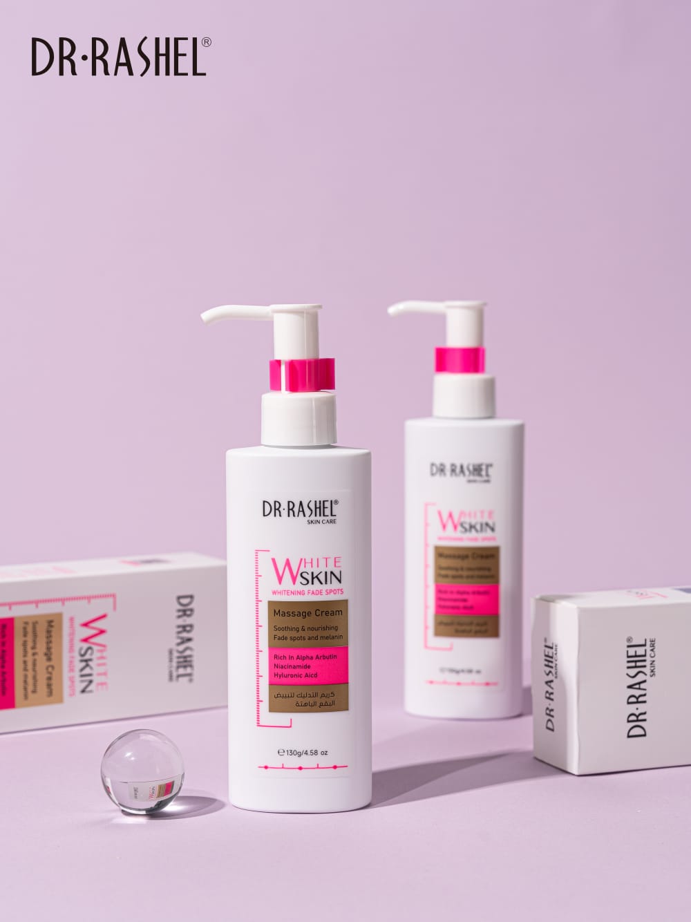 Dr Rashel - Whitening Fade spots Massage & Cleansing Cream - Zambeel