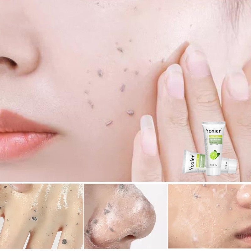 Exfoliating Facial Scrub, Exfoliating Gel Moisturizing - Zambeel