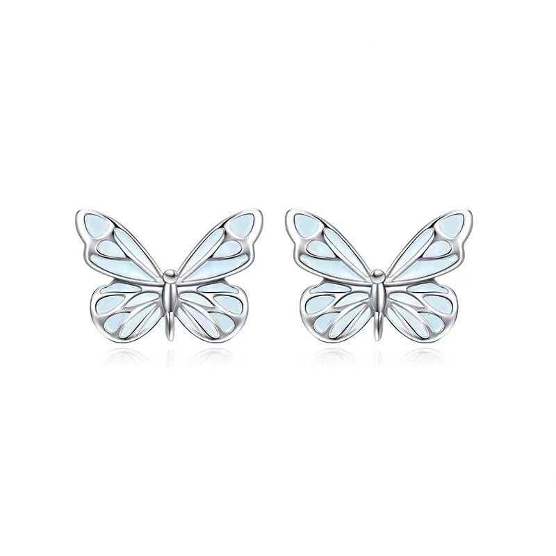 Fashion Personality Butterfly Stud Earrings For Women - Zambeel