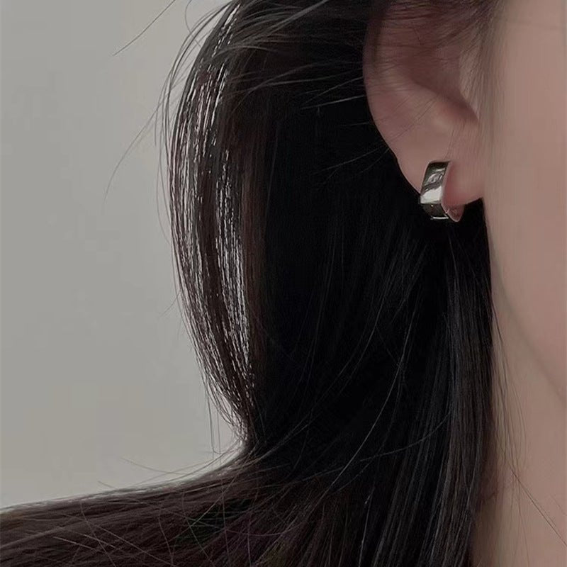 Fashion Square Small And Versatile Earrings For Women - Zambeel