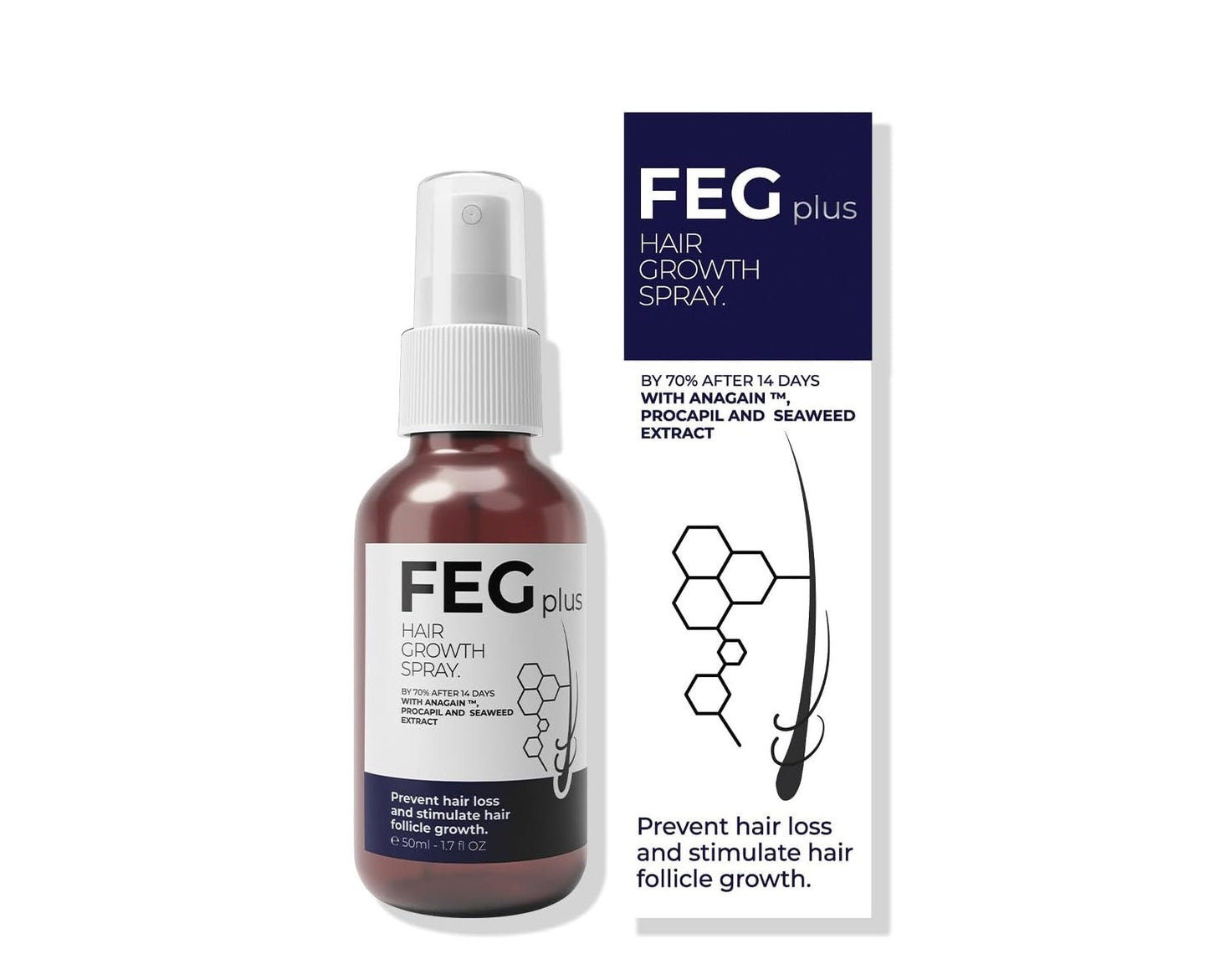 FEG Plus Hair Growth Spray (Original) - Zambeel