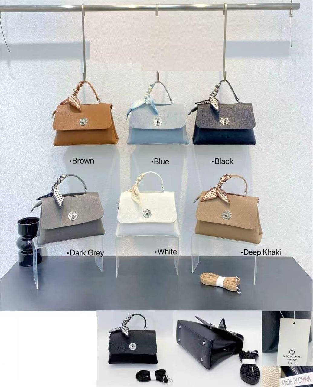 Flap Top Handle Bag - Zambeel