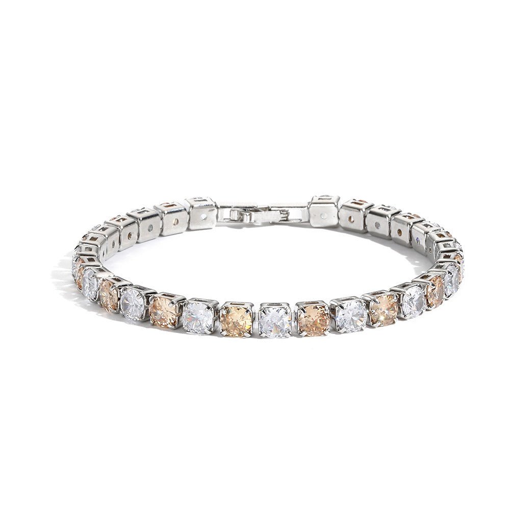 Full Diamond Bracelet European And American Luxury Crystal Bracelet - Zambeel