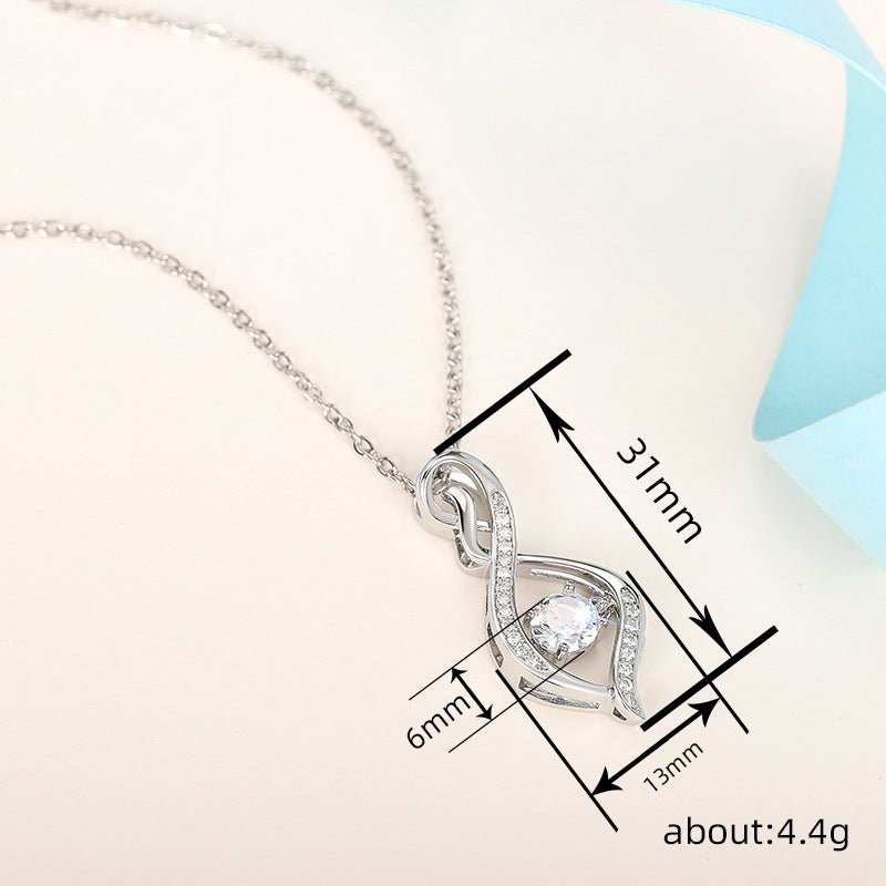 Geometric Design Necklace Movable Round - Zambeel