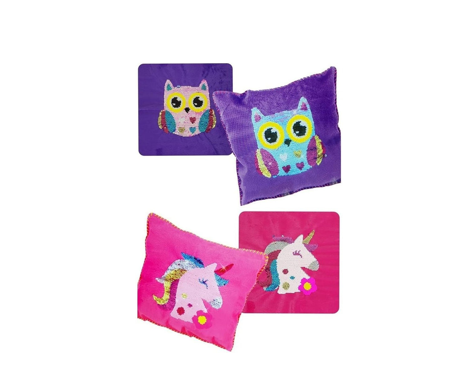 Girl Sequin Pillow - Zambeel