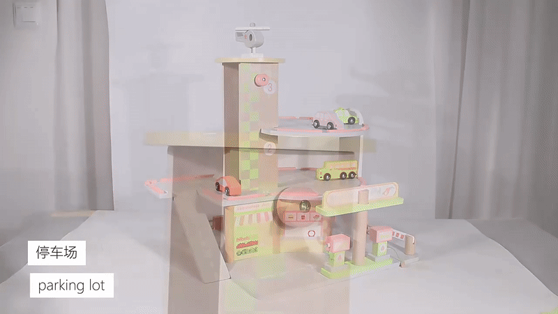 Parking Lot Playset for Kids ©