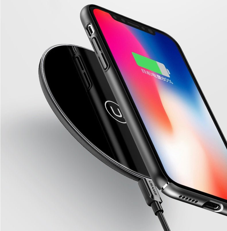 Glass Disc Wireless Charger - Zambeel