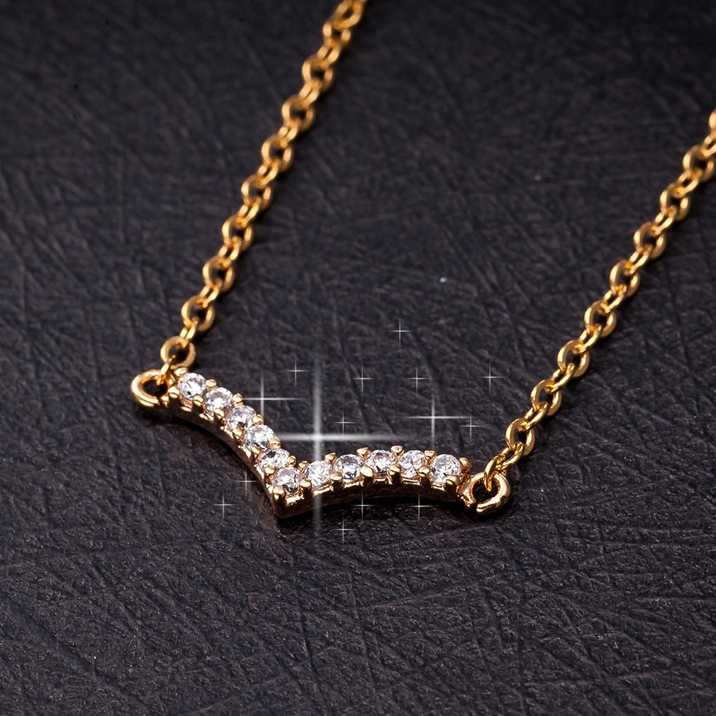 Goose Shaped Pendant High Quality Inlaid Zircon Necklace - Zambeel