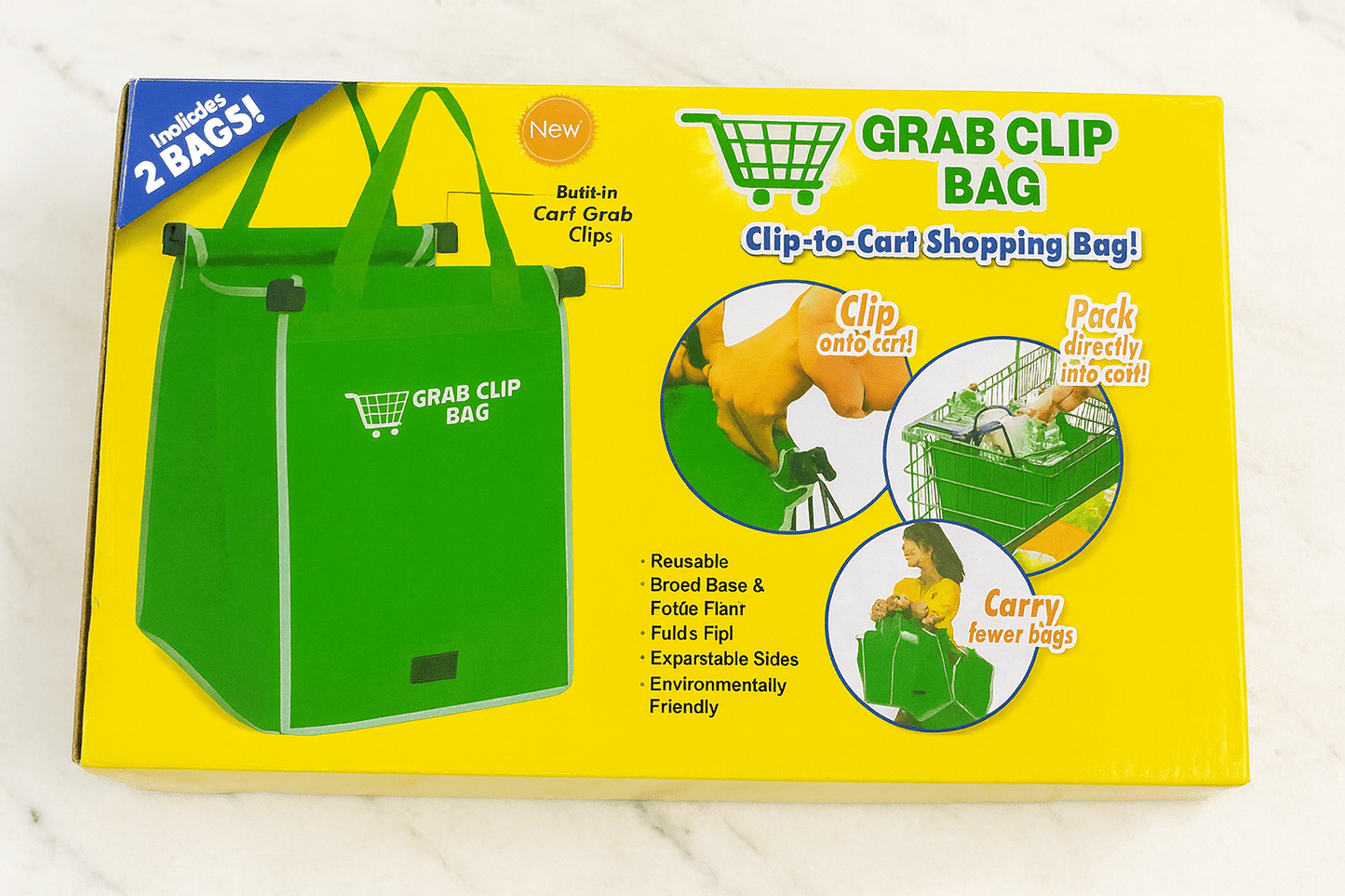 Grab Clip Shopping Bag - Zambeel