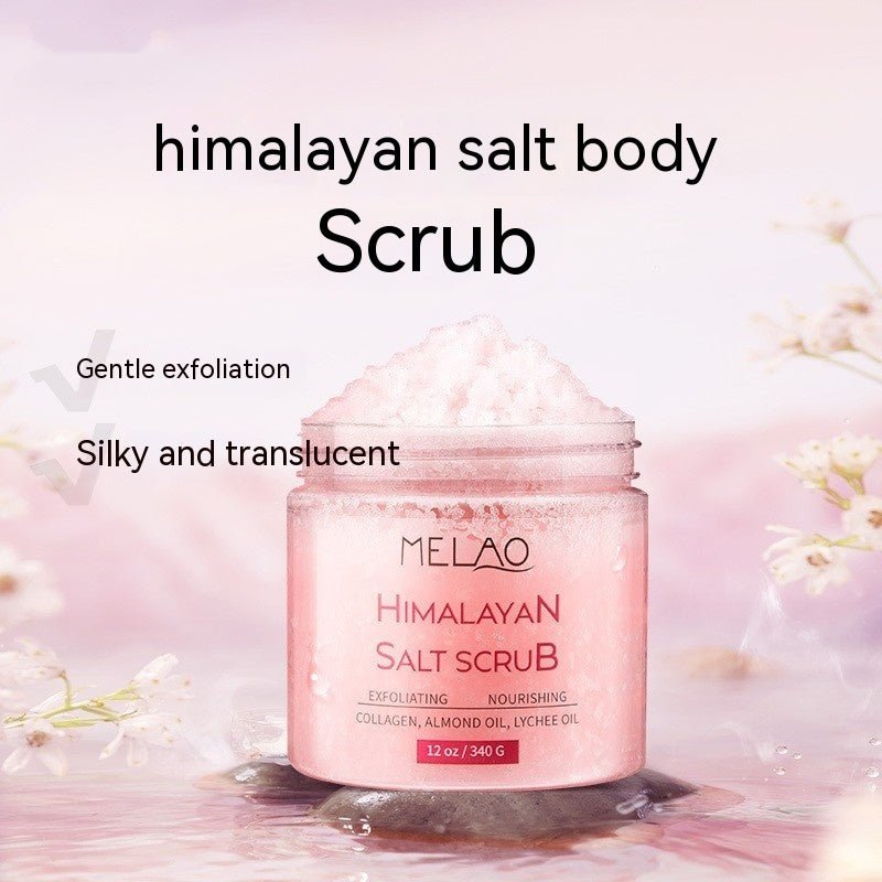 Himalayan Salt Body Scrub Cream Exfoliating - Zambeel