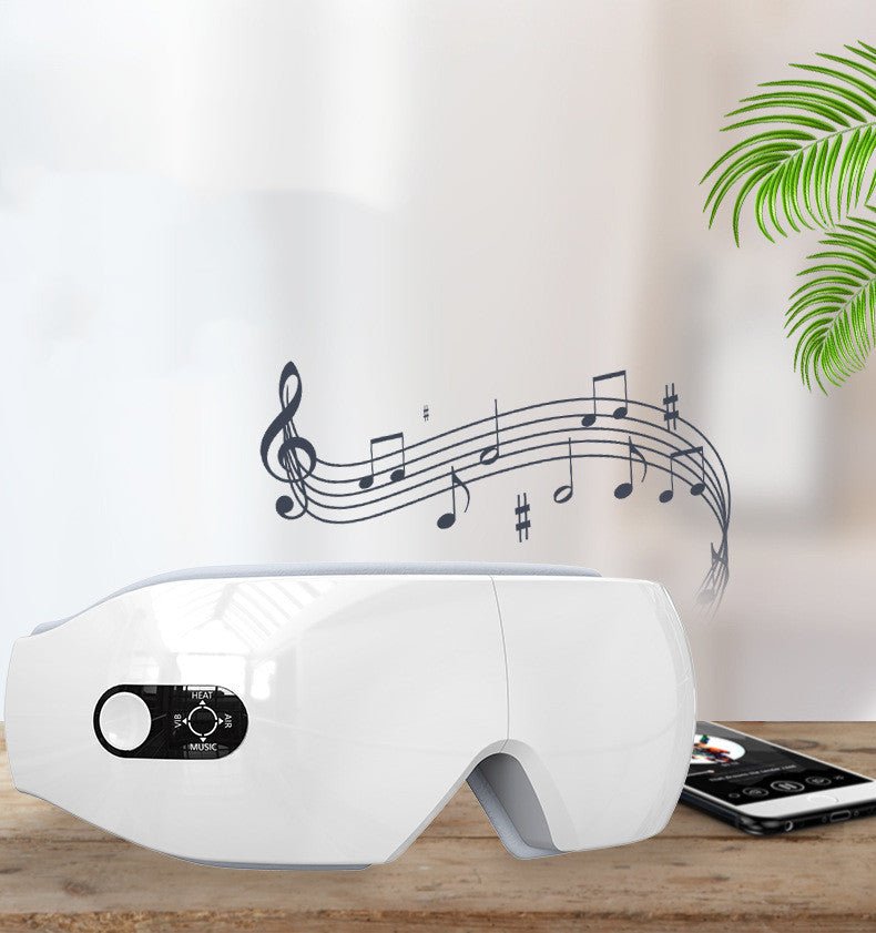 Hot Compress Eye Mask Bluetooth Eye Protector Massager - Zambeel